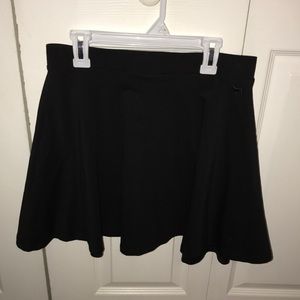 Black skater skirt